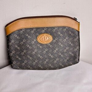 Brown and Black Designer Men's Bag